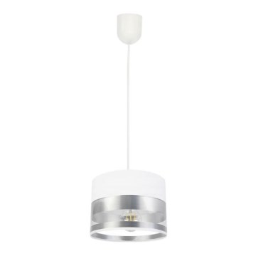 Chandelier on a chain MILO 1xE27/60W/230V silver