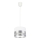 Chandelier on a chain MILO 1xE27/60W/230V silver
