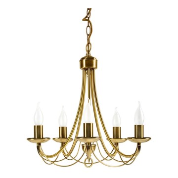 Chandelier on a chain MUZA 5xE14/40W/230V