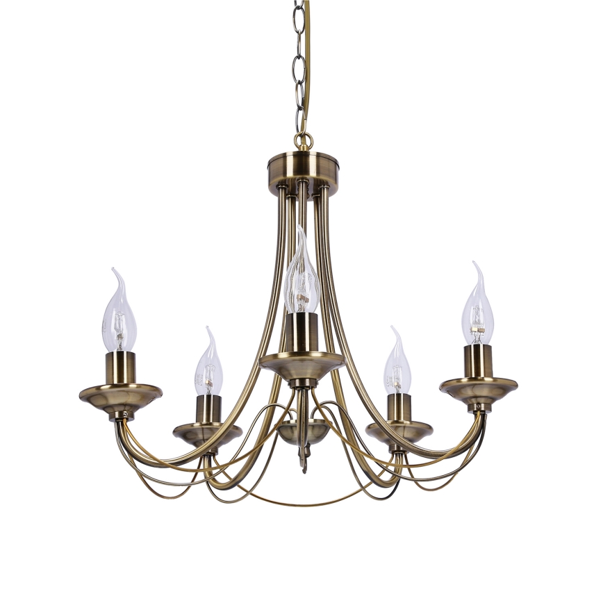 Chandelier on a chain MUZA 5xE14/40W/230V