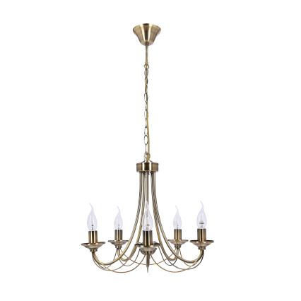 Chandelier on a chain MUZA 5xE14/40W/230V
