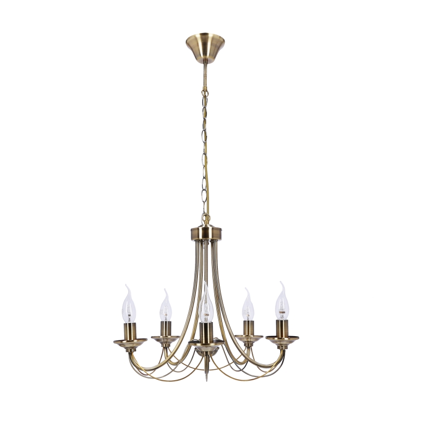 Chandelier on a chain MUZA 5xE14/40W/230V