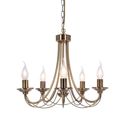 Chandelier on a chain MUZA 5xE14/40W/230V