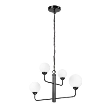 Chandelier on a chain OSCAR 4xG9/5W/230V black