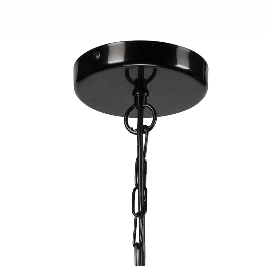 Chandelier on a chain OSCAR 4xG9/5W/230V black