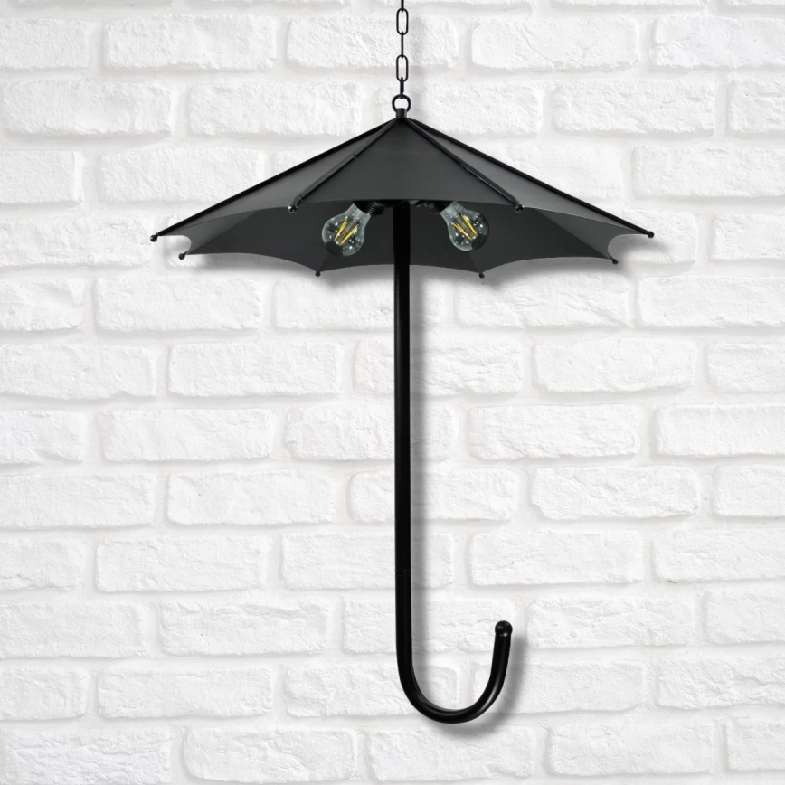 Chandelier on a chain PARASOL 3xE27/20W/230V