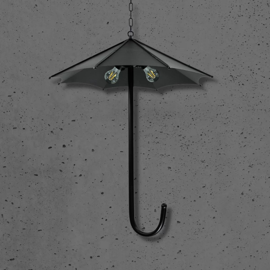 Chandelier on a chain PARASOL 3xE27/20W/230V