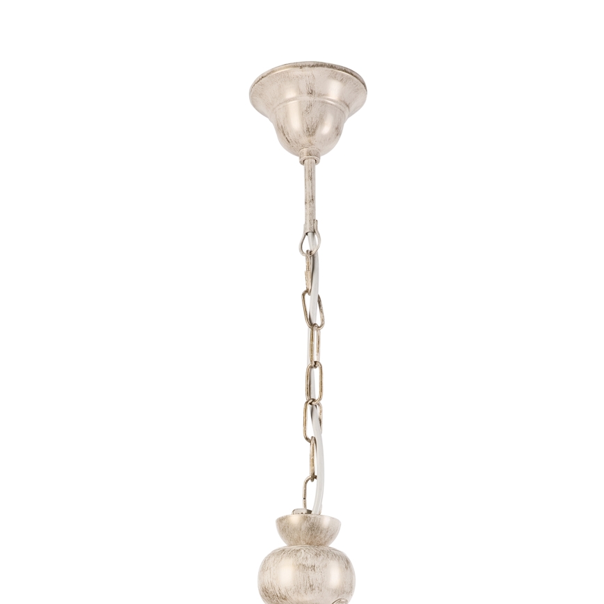 Chandelier on a chain RETRO 2xE27/60W/230V gold/patina