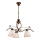 Chandelier on a chain RETRO II 3xE27/60W/230V