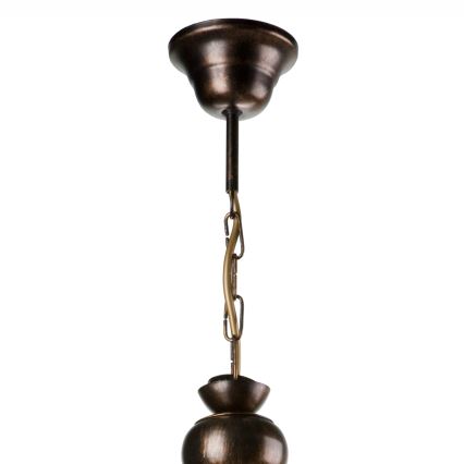 Chandelier on a chain RETRO II 3xE27/60W/230V