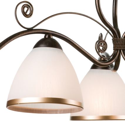 Chandelier on a chain RETRO II 3xE27/60W/230V