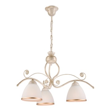 Chandelier on a chain RETRO II 3xE27/60W/230V