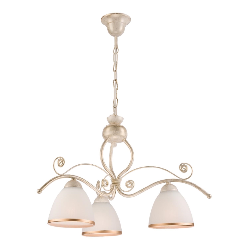 Chandelier on a chain RETRO II 3xE27/60W/230V