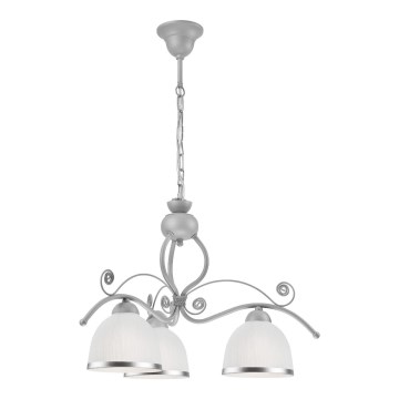 Chandelier on a chain RETRO II 3xE27/60W/230V