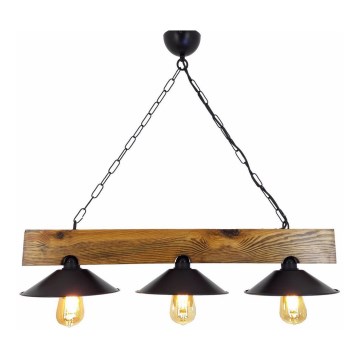 Chandelier on a chain SAPKA 3xE27/60W/230V