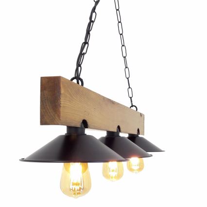 Chandelier on a chain SAPKA 3xE27/60W/230V