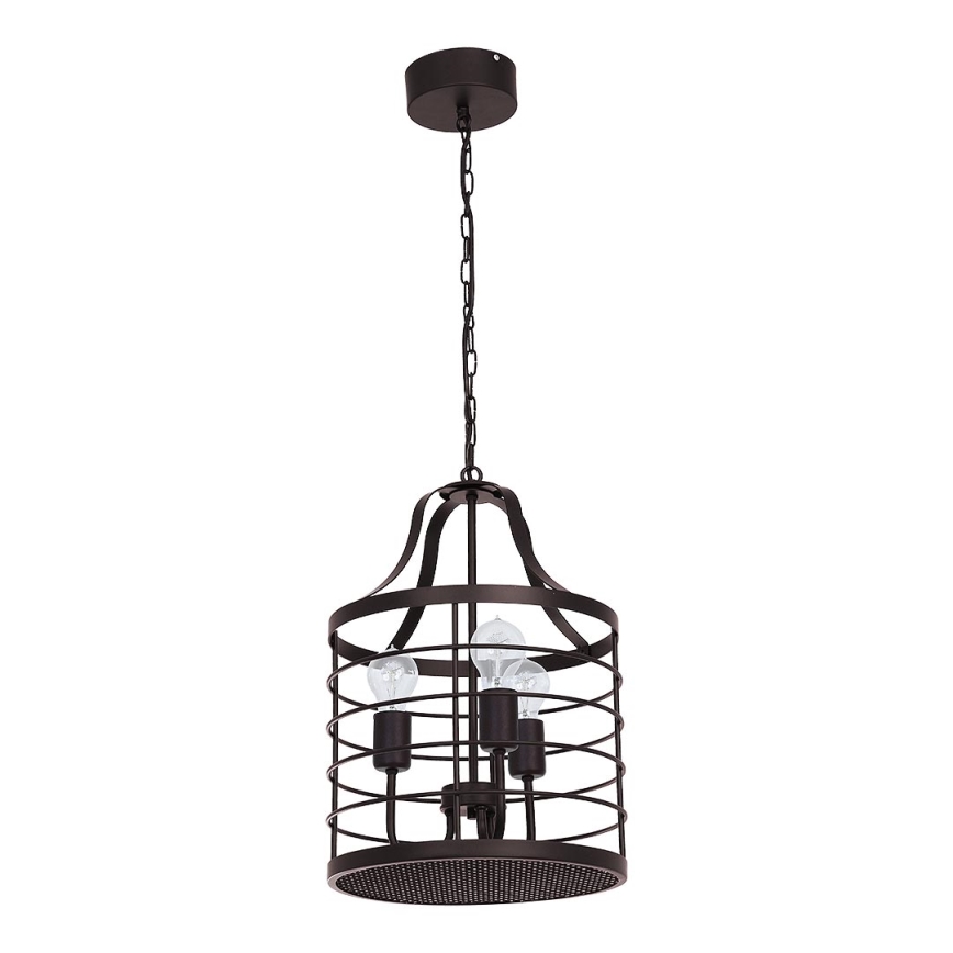 Chandelier on a chain SINGLE 6 3xE27/60W/230V