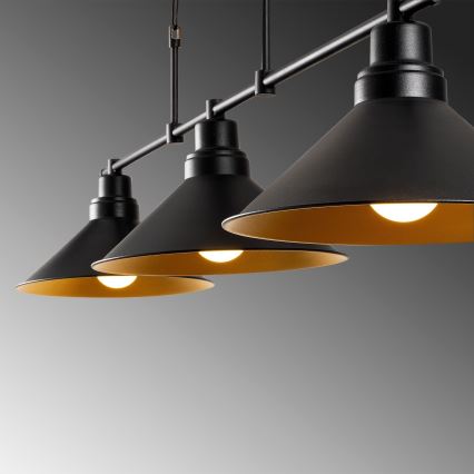 Chandelier on a chain SIVANI 3xE27/100W/230V
