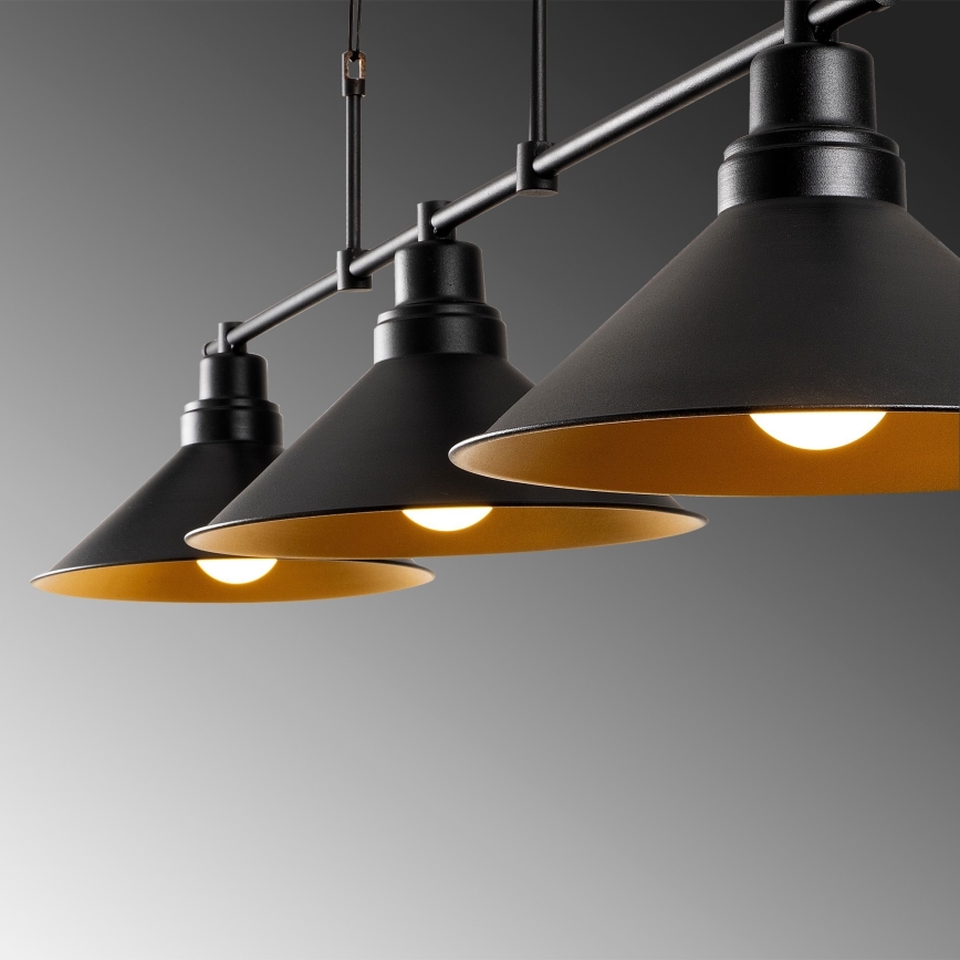 Chandelier on a chain SIVANI 3xE27/100W/230V