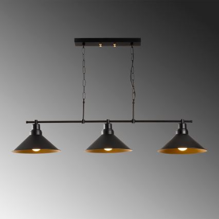 Chandelier on a chain SIVANI 3xE27/100W/230V