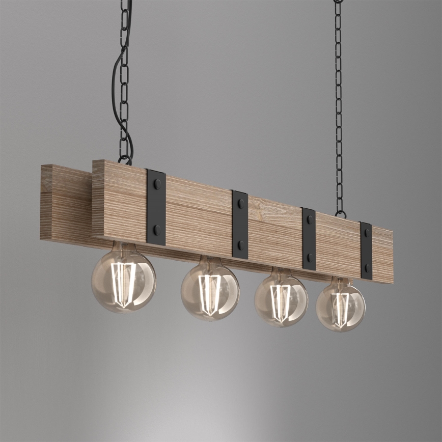 Chandelier on a chain SODER 4xE27/60W/230V