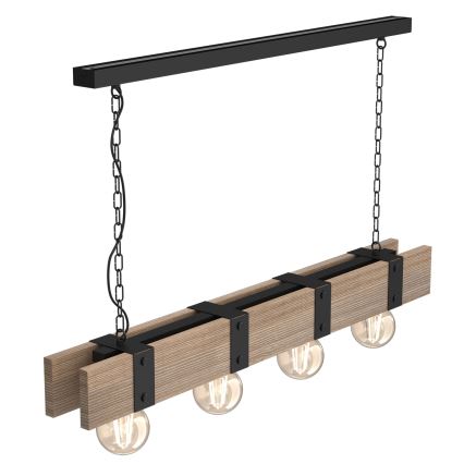 Chandelier on a chain SODER 4xE27/60W/230V