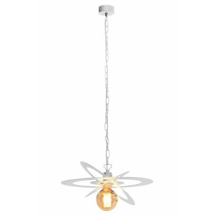 Chandelier on a chain STAR 1xE27/15W/230V white