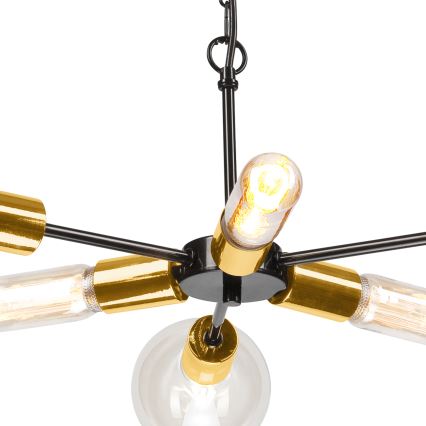 Chandelier on a chain STARLA 6xE27/60W/230V