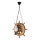 Chandelier on a chain TIMONA 2xE14/40W/230V beech - FSC certified