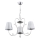 Chandelier on a chain UNITY 3xE27/15W/230V shiny chrome