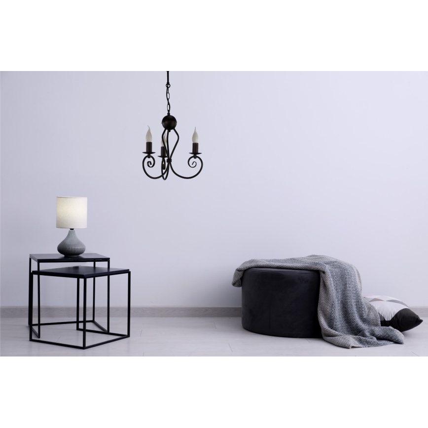 Chandelier on a chain VINCENT 3xE14/40W/230V
