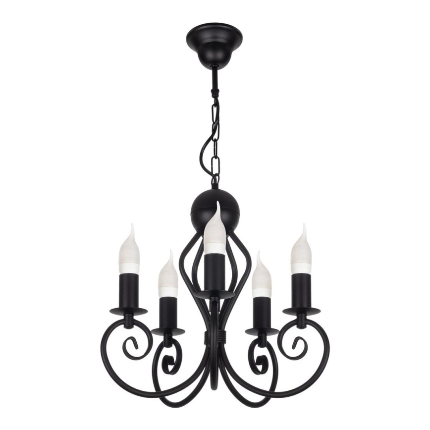 Chandelier on a chain VINCENT 5xE14/40W/230V