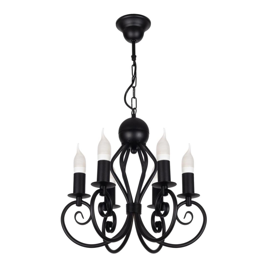Chandelier on a chain VINCENT 6xE14/40W/230V