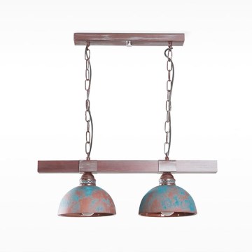 Chandelier on a chain VIRIONI 2xE27/60W/230V