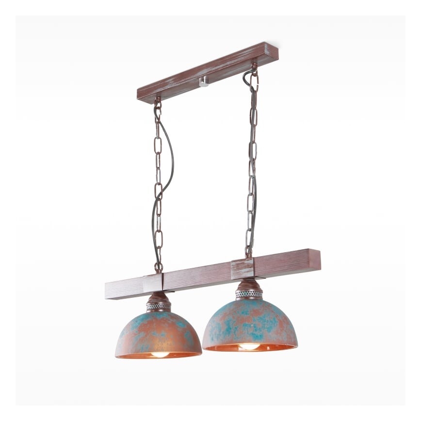 Chandelier on a chain VIRIONI 2xE27/60W/230V