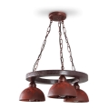 Chandelier on a chain VIRIONI 3xE27/60W/230V