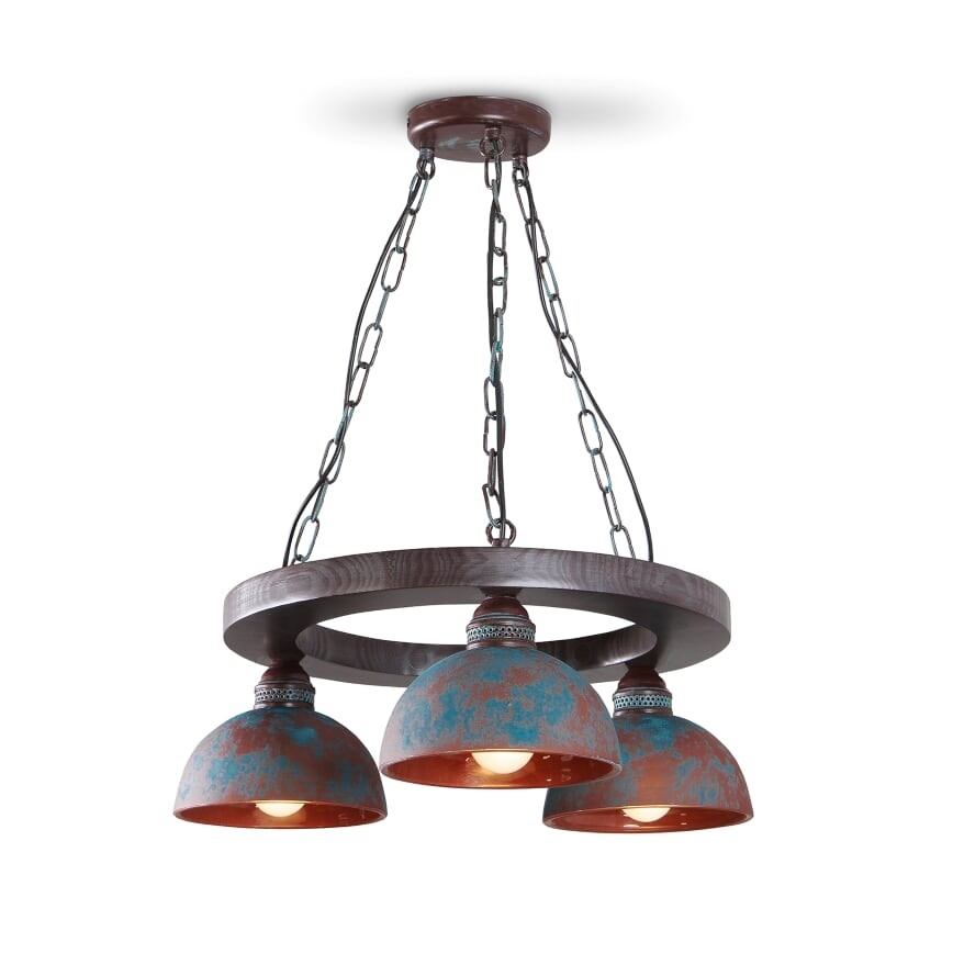 Chandelier on a chain VIRIONI 3xE27/60W/230V