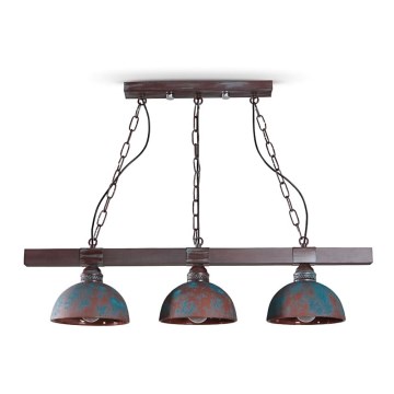 Chandelier on a chain VIRIONI 3xE27/60W/230V