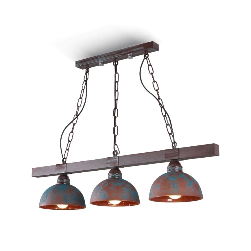 Chandelier on a chain VIRIONI 3xE27/60W/230V