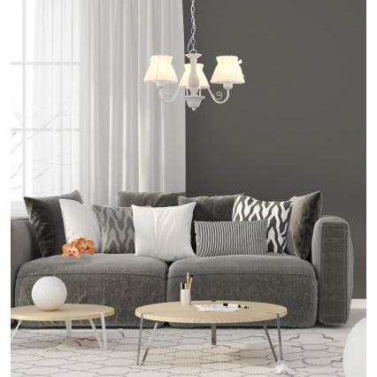 Chandelier on a chain ZEFIR 3xE27/40W/230V