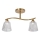 Chandelier on a pole 2xE14/60W/230V gold