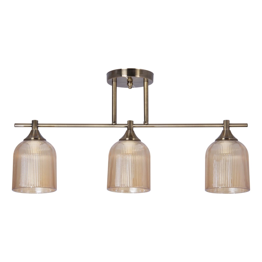 Chandelier on a pole 3xE14/60W/230V brass