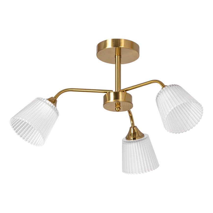 Chandelier on a pole 3xE14/60W/230V gold