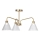 Chandelier on a pole 3xE27/60W/230V gold