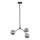Chandelier on a pole 3xG9/15W/230V grey