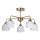 Chandelier on a pole 5xE14/60W/230V gold