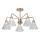 Chandelier on a pole 5xE27/60W/230V gold
