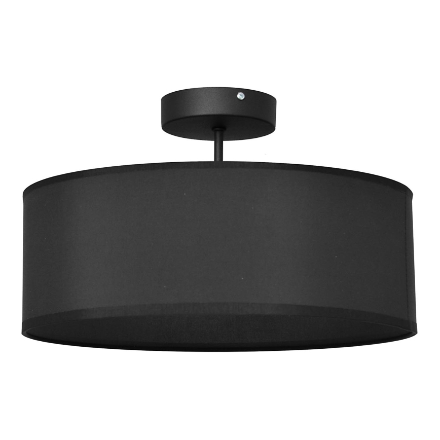 Chandelier on a pole ALBA 3xE27/15W/230V black