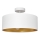 Chandelier on a pole ALBA 3xE27/15W/230V white/gold