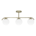 Chandelier on a pole AMADEO 3xE14/40W/230V brass